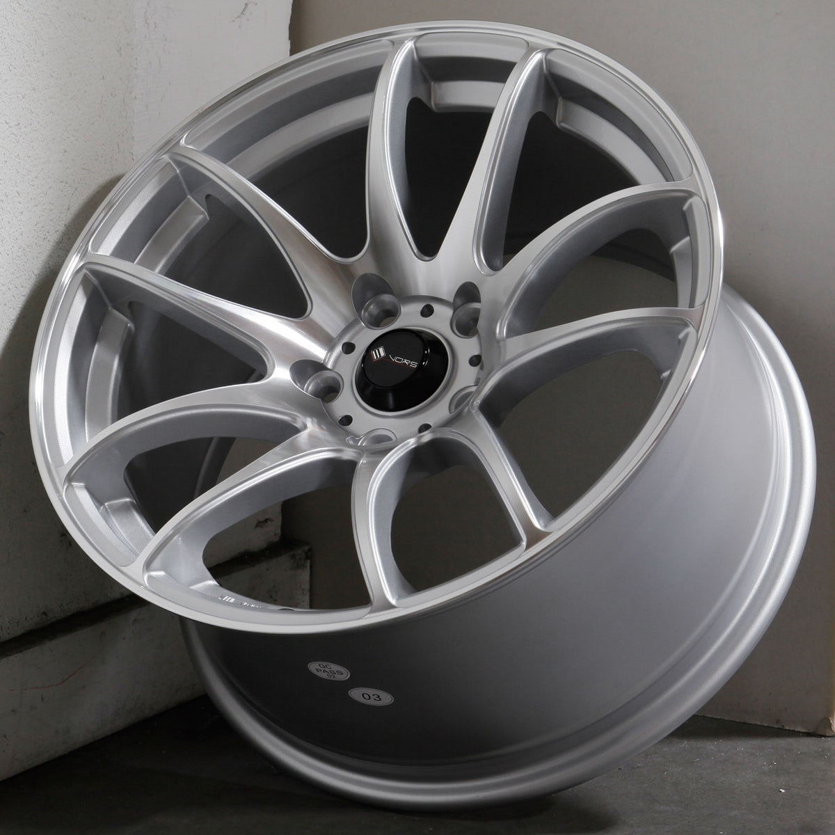 Vors Wheels TR4 Silver Machined