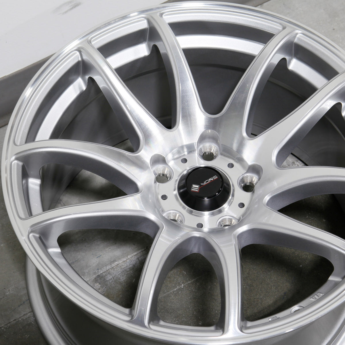 Vors Wheels TR4 Silver Machined