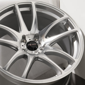 Vors Wheels TR4 Silver Machined
