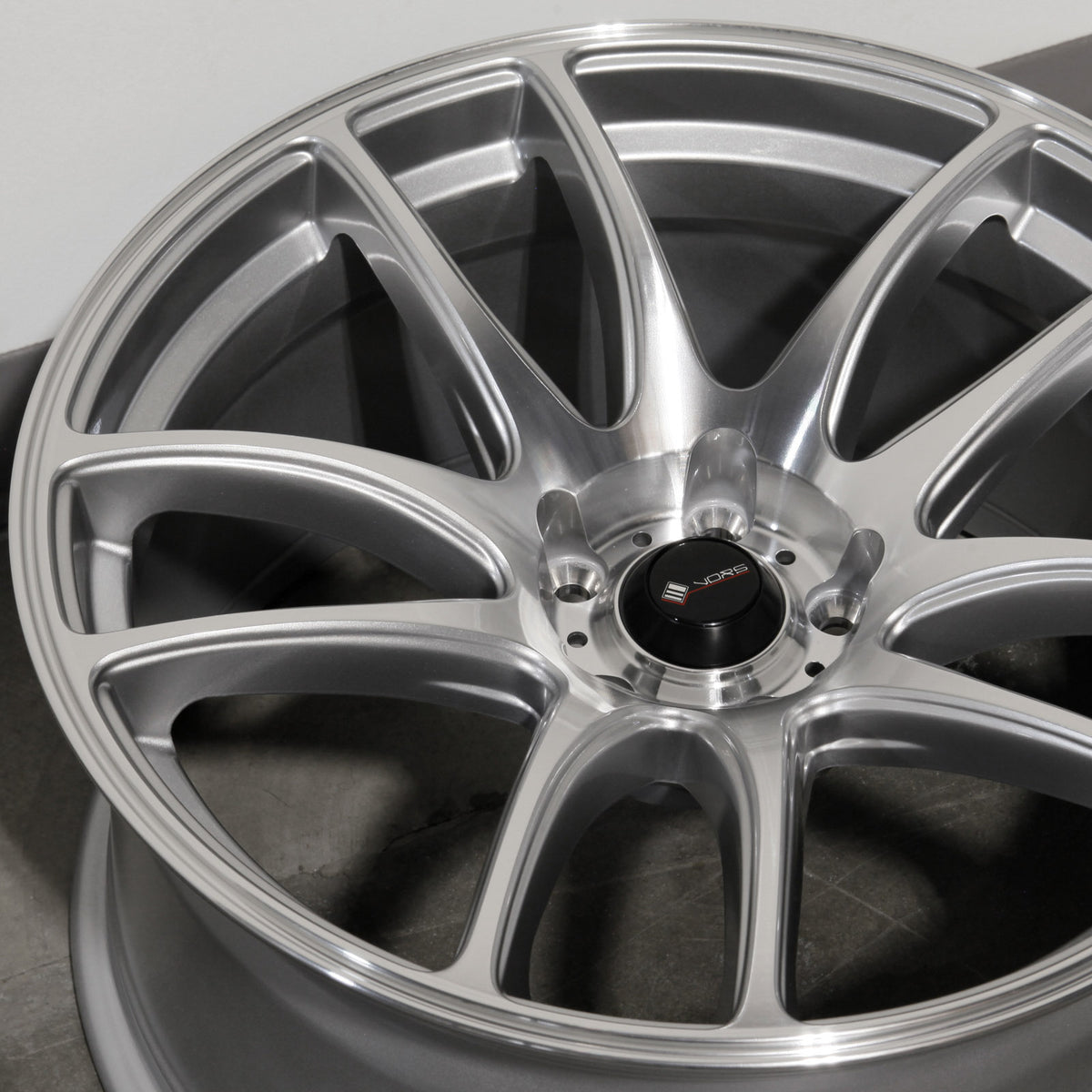 Vors Wheels TR4 Silver Machined