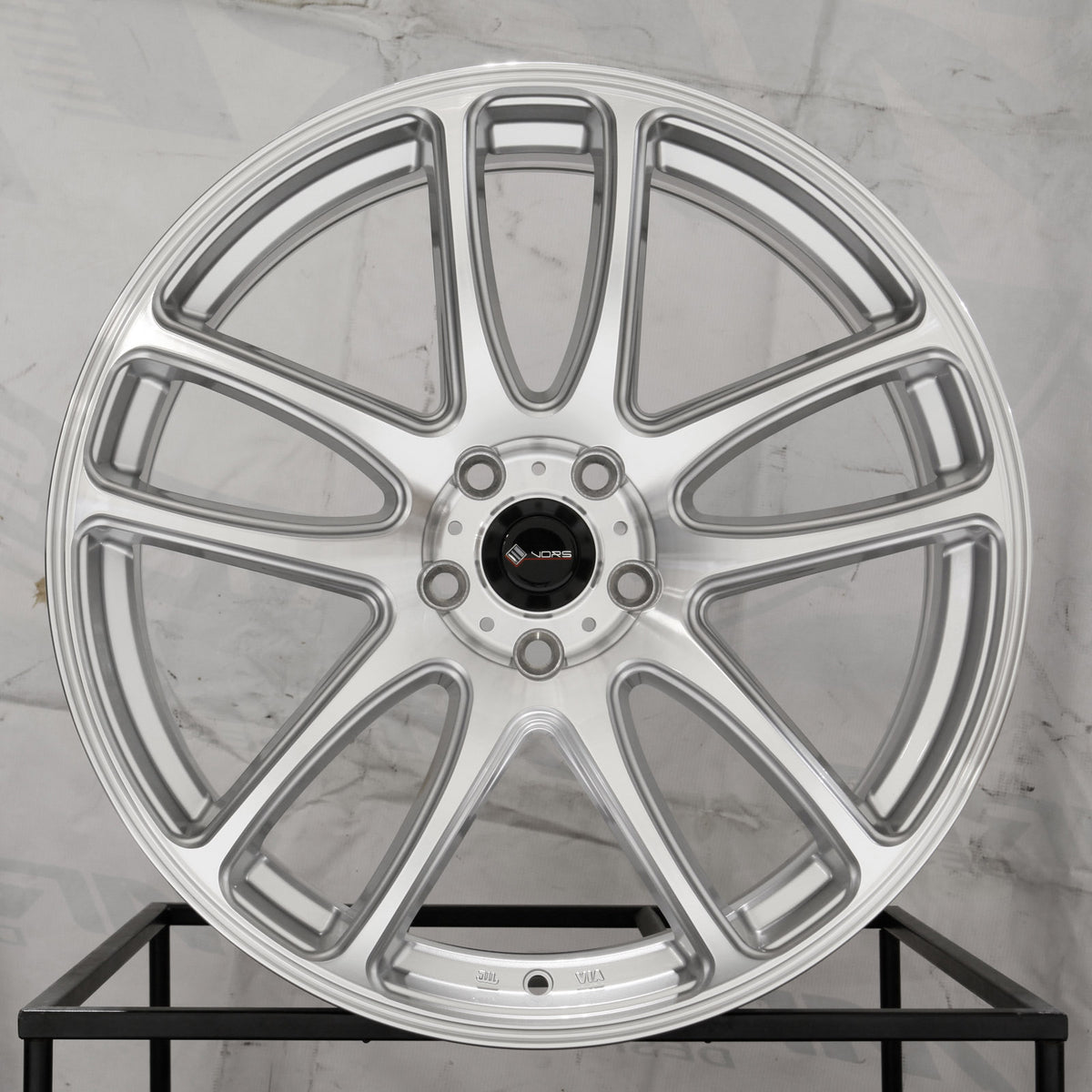 Vors Wheels TR4 Silver Machined