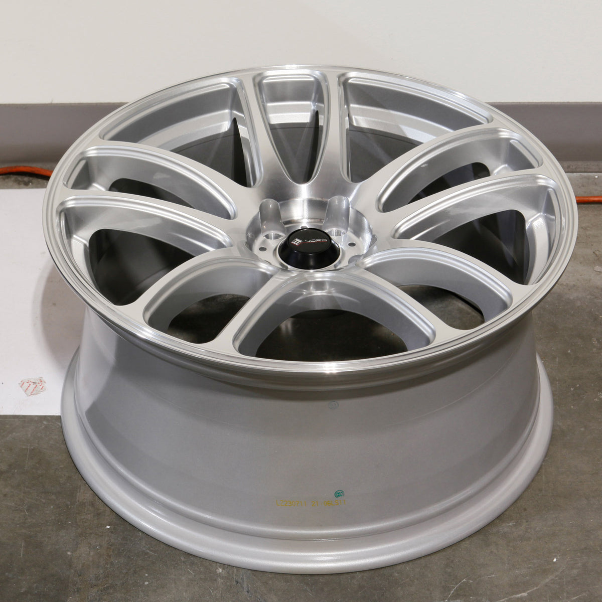 Vors Wheels TR4 Silver Machined