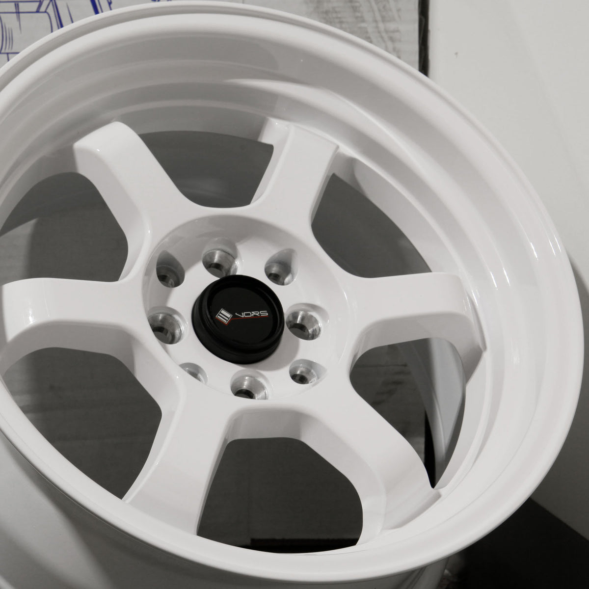 Vors Wheels TR7 White