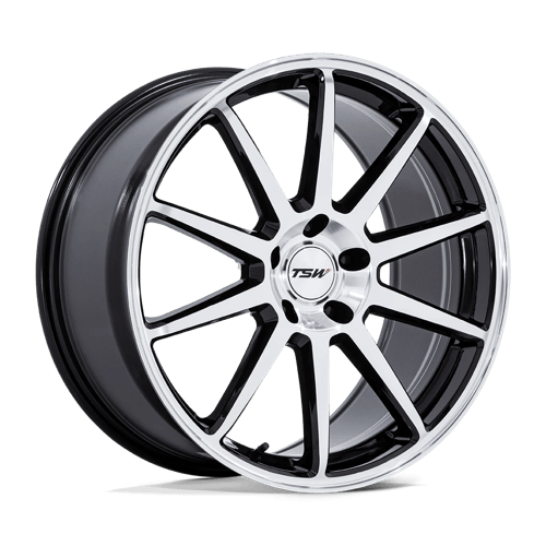 TSW Wheels TW004 Canard Gloss Black Machined