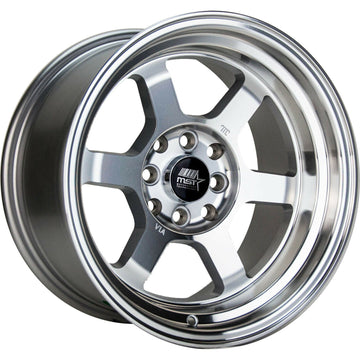MST Wheels Time Attack Silver Machined
