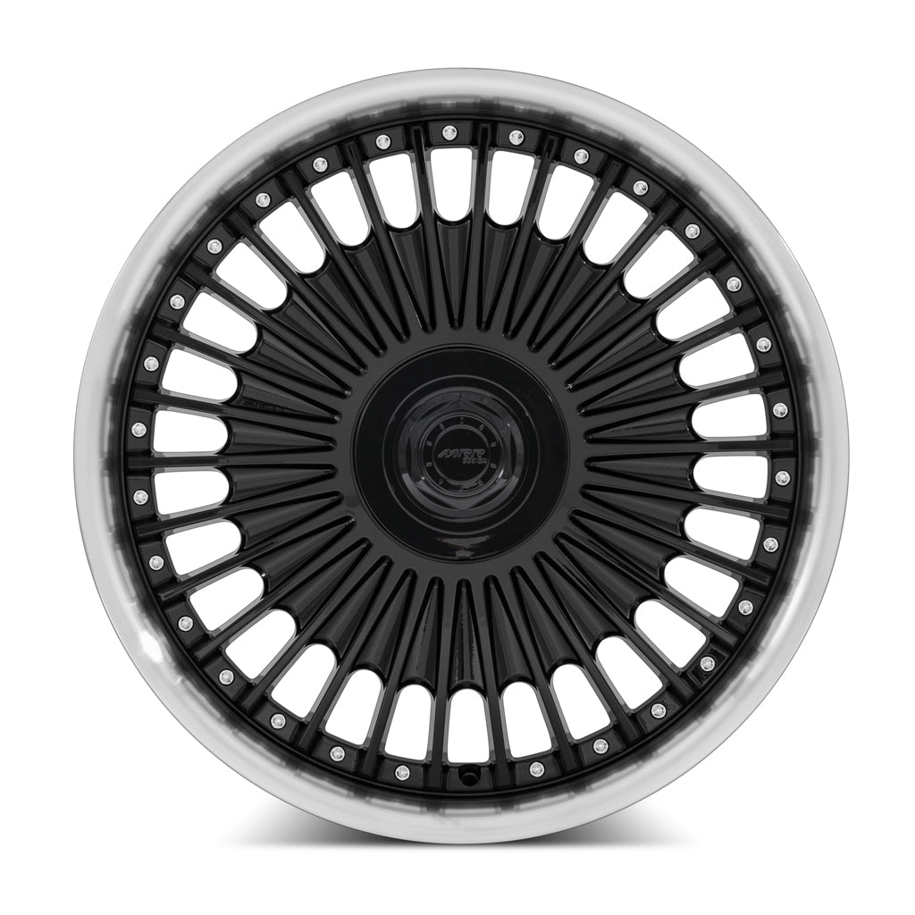 MRR Wheels VP4 Black Machined Lip