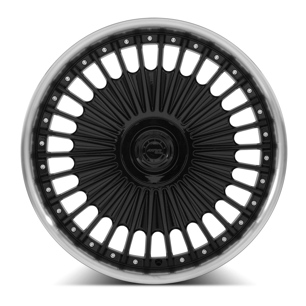 MRR Wheels VP4 Black Machined Lip