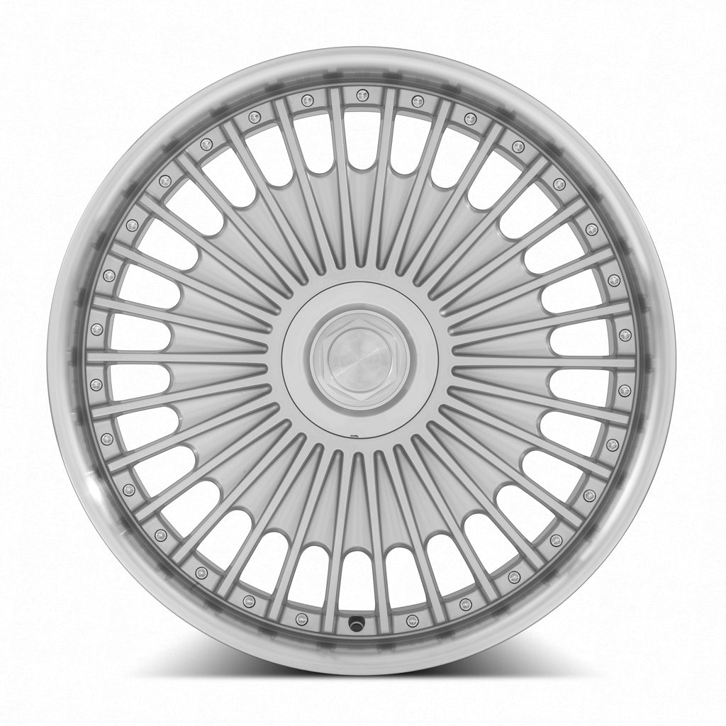 MRR Wheels VP4 Silver Machined Lip