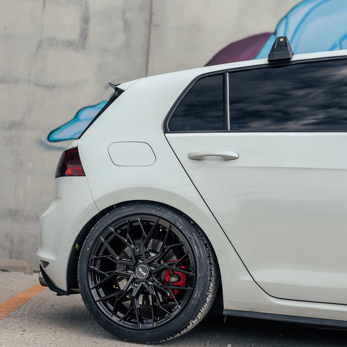 F1R Wheels FS3 Gloss Black