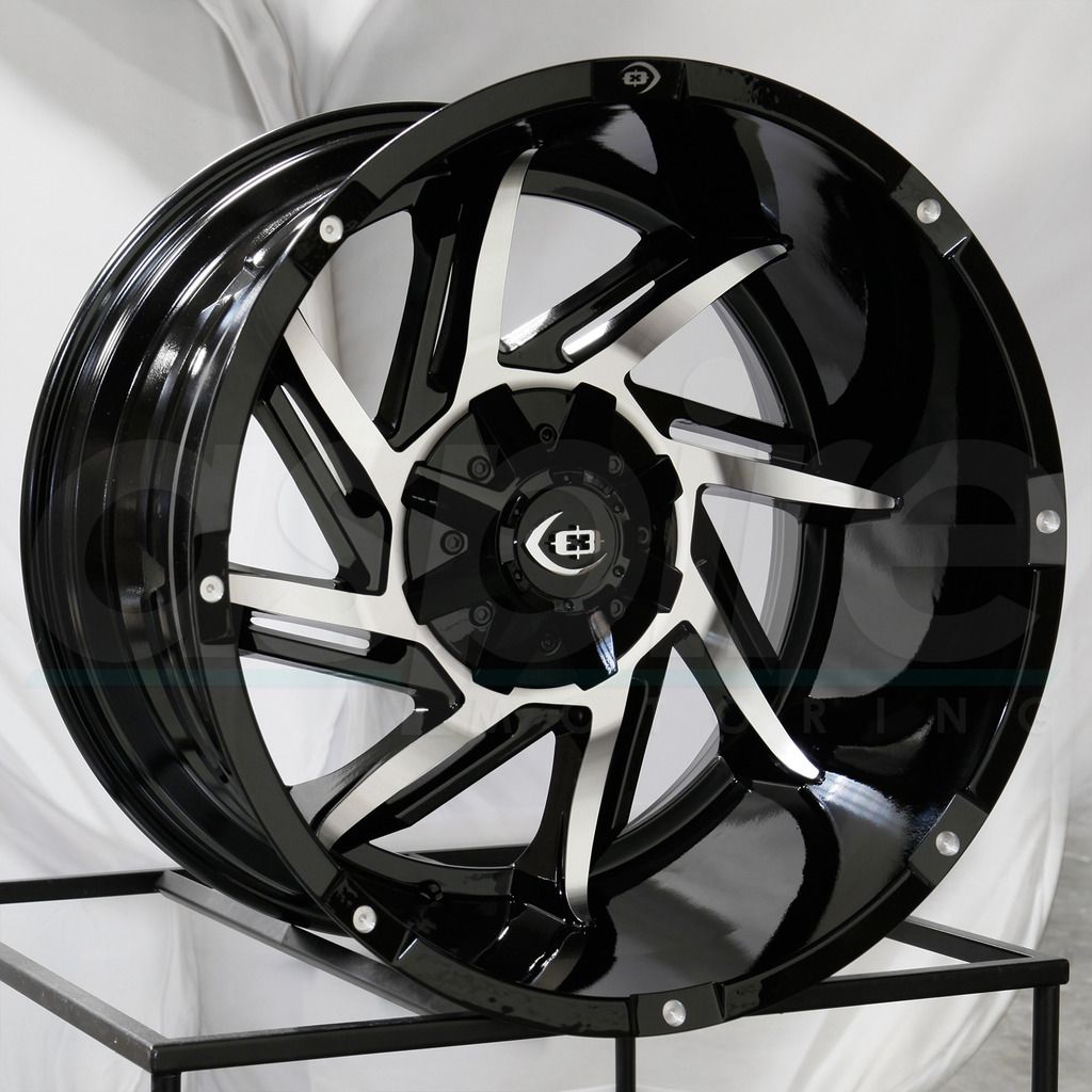 Vision Wheels 422 Prowler Black Machined