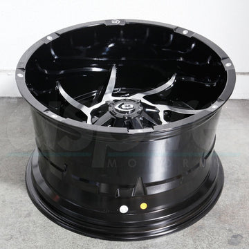 Vision Wheels 422 Prowler Black Machined