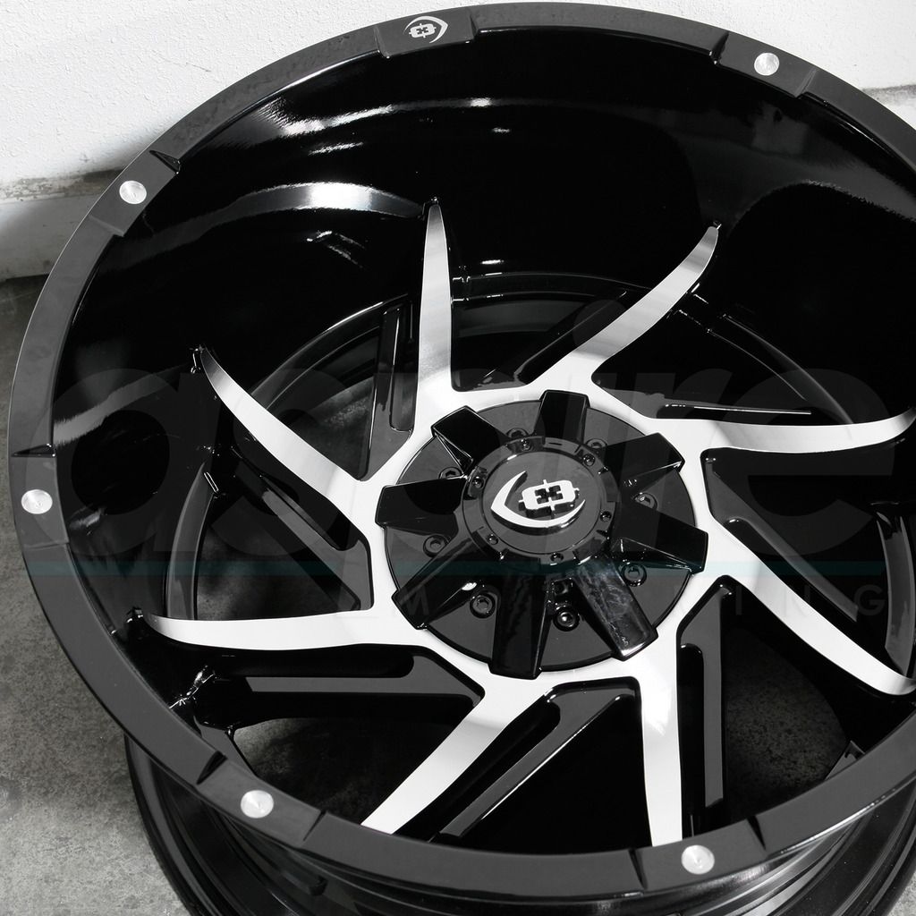 Vision Wheels 422 Prowler Black Machined