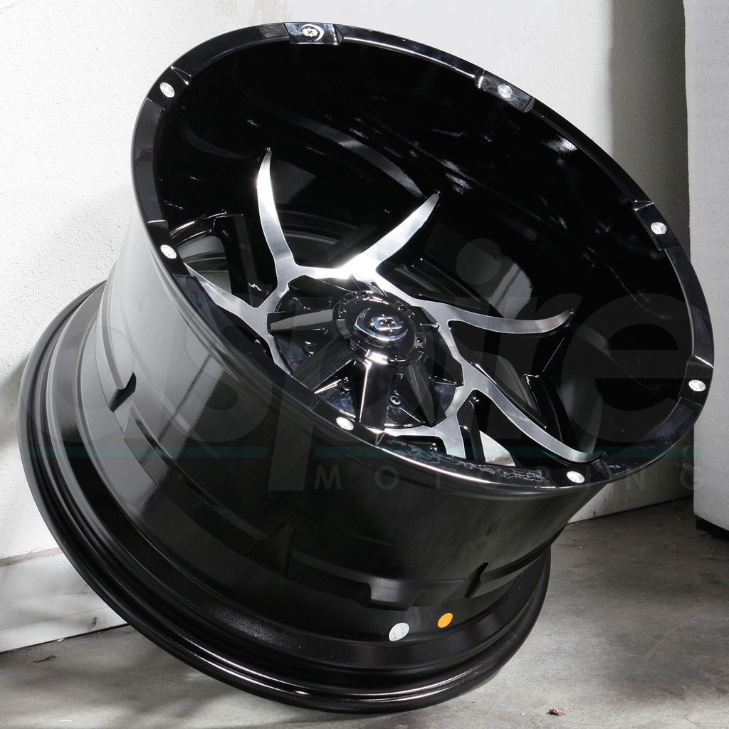 Vision Wheels 422 Prowler Black Machined