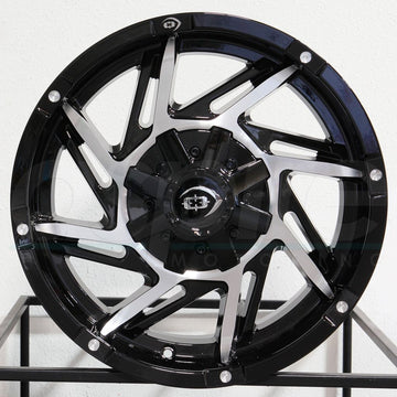 Vision Wheels 422 Prowler Black Machined