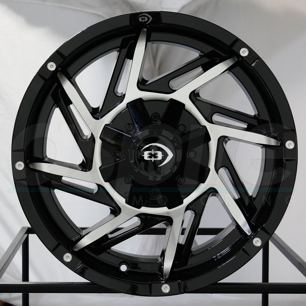 Vision Wheels 422 Prowler Black Machined