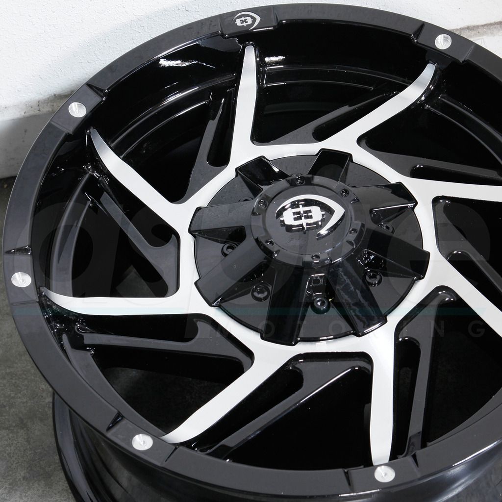 Vision Wheels 422 Prowler Black Machined