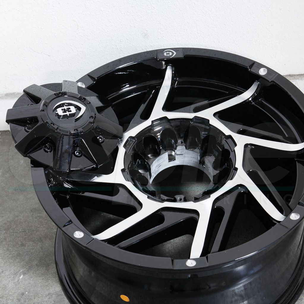 Vision Wheels 422 Prowler Black Machined
