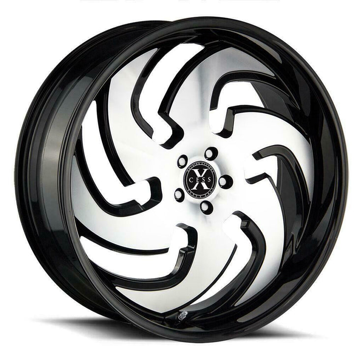 Xcess Wheels X03 Black Machine - Wheels Outlet