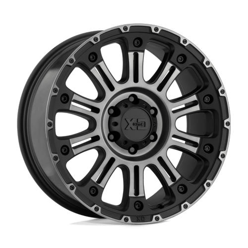 XD Series Wheels XD829 Hoss Ii Satin Black Mach with Gray Tint