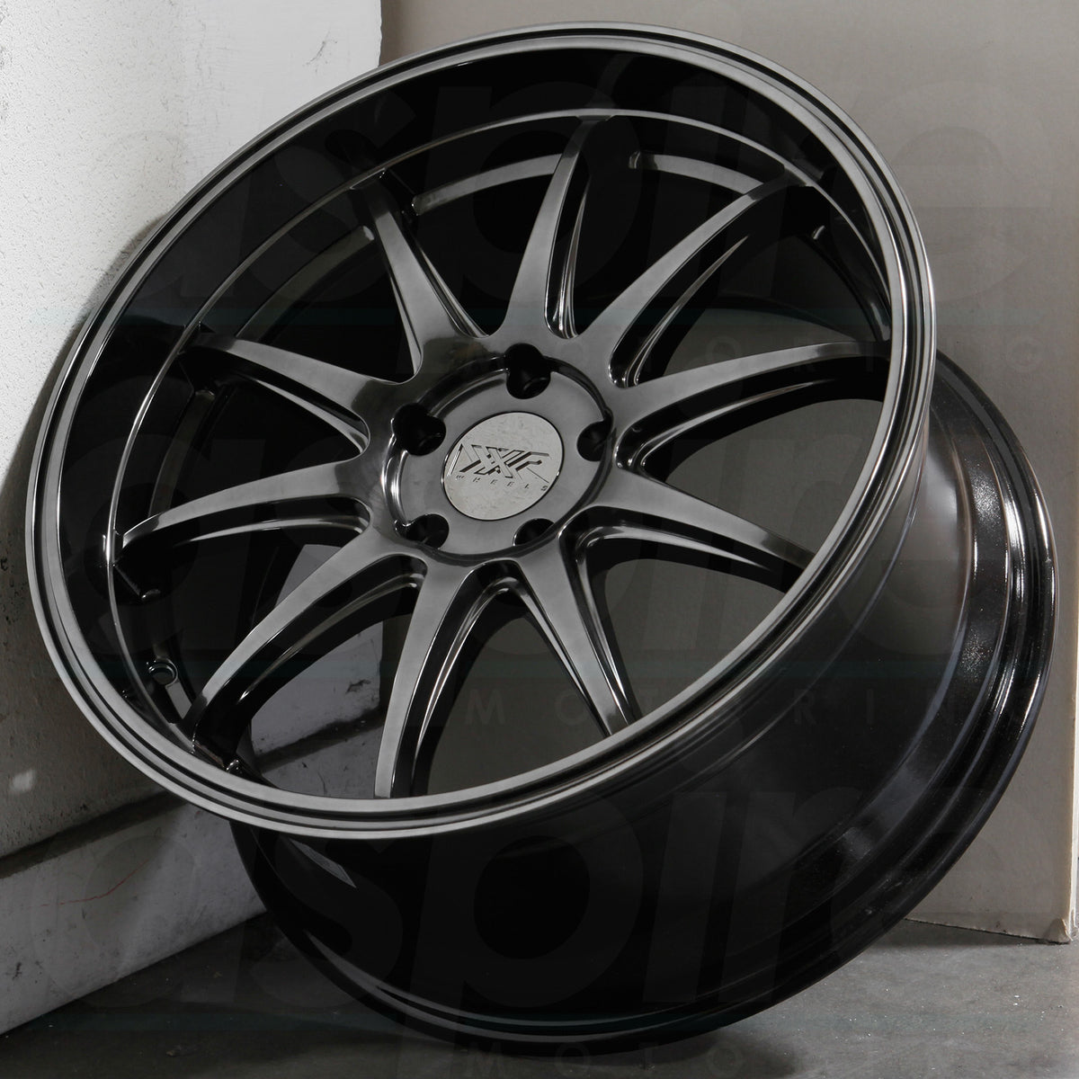 XXR Wheels 527D Chromium Black