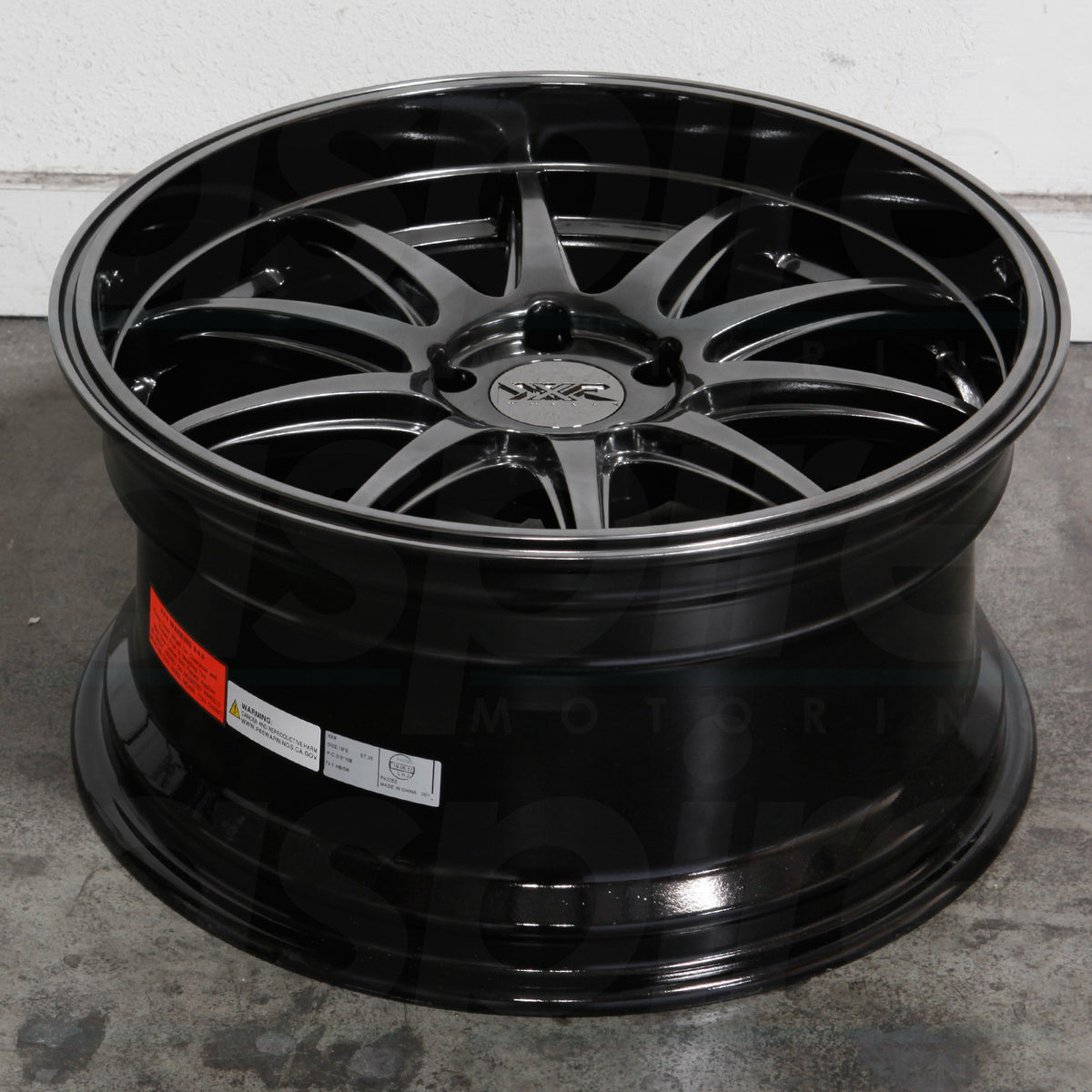 XXR Wheels 527D Chromium Black