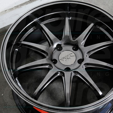 XXR Wheels 527D Chromium Black