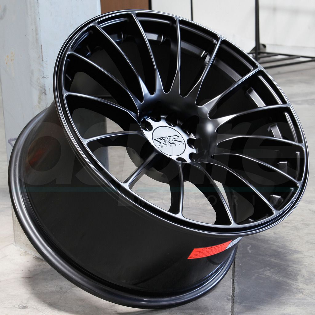 XXR Wheels 550 Flat Black