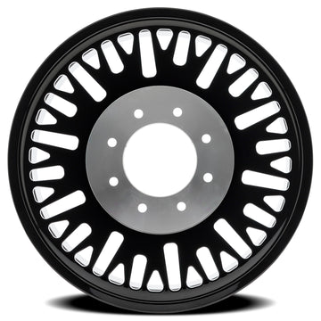 Arena Forged Wheels AF101 Casino Dually Gloss Black Rear Inner