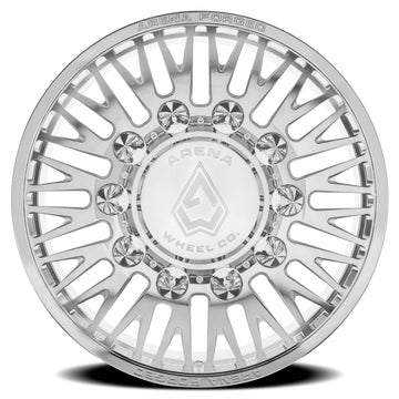 Arena Forged Wheels AF101 Casino Dually Milled and Polished Front