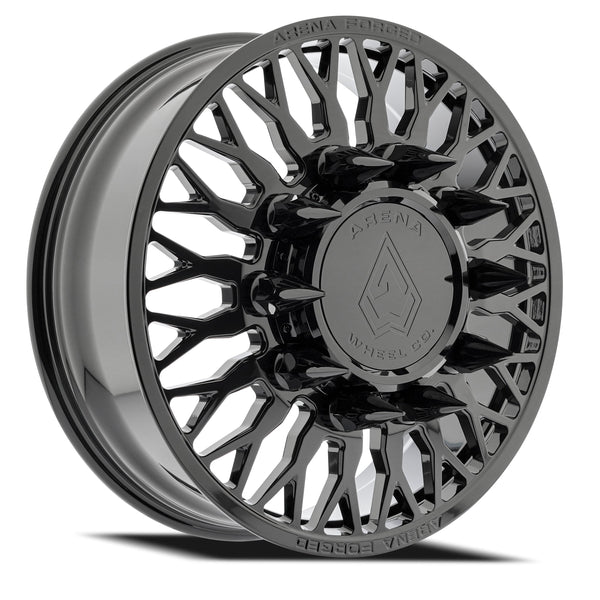 Arena Forged Wheels AF102 Maximus Dually Gloss Black Front