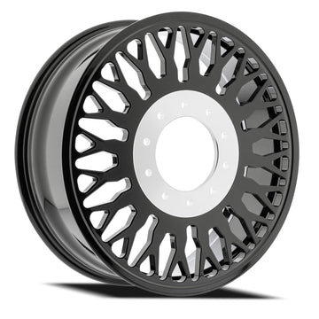 Arena Forged Wheels AF102 Maximus Dually Gloss Black Rear Inner