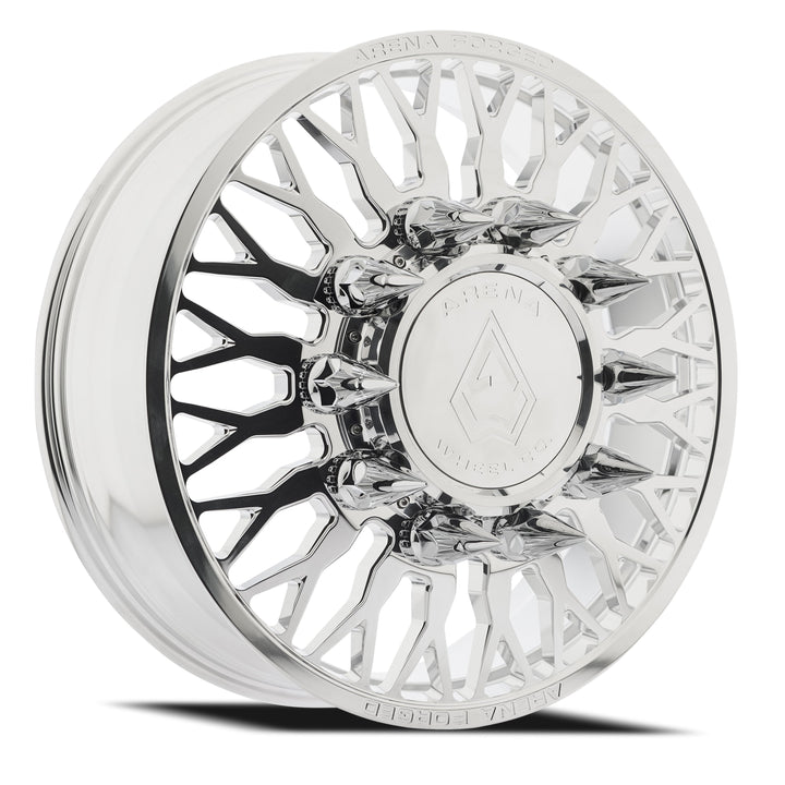 Arena Forged Wheels AF102 Maximus Dually Milled and Polished Front