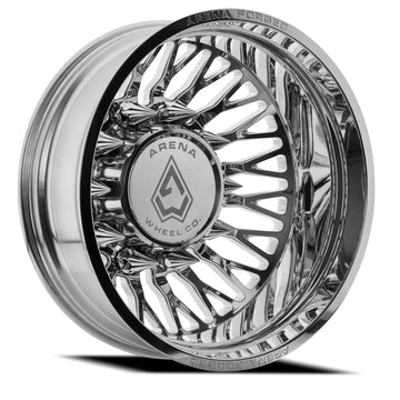 Arena Forged Wheels AF102 Maximus Dually Milled and Polished Rear Outer