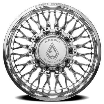 Arena Forged Wheels AF102 Maximus Dually Milled and Polished Rear Outer