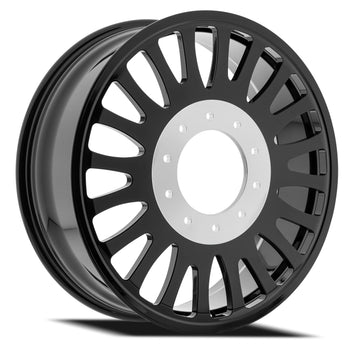 Arena Forged Wheels AF103 Shoreline Dually Gloss Black Rear Inner