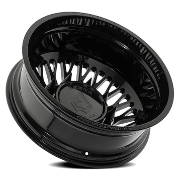 Arena Forged Wheels AF104 Stealth Dually Gloss Black Rear Outer 10 lug