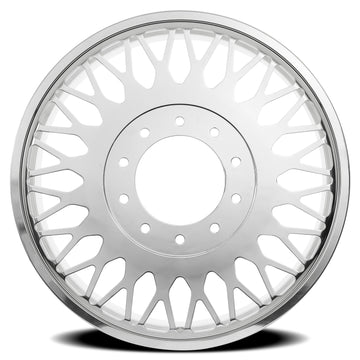 Arena Forged Wheels AF104 Stealth Dually Milled and Polished Rear Inner 10 lug