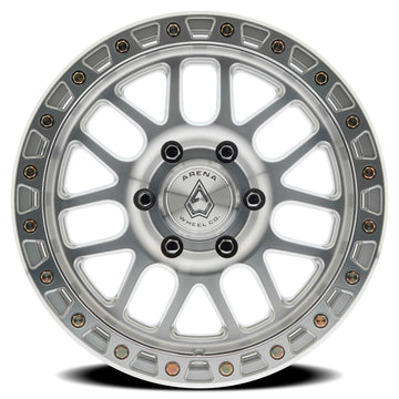Arena Wheels A119 Boost Gloss Silver Machined 6 lug