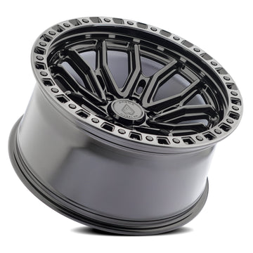 Arena Wheels A120 Terra Gloss Black Center Machined DDT Lip