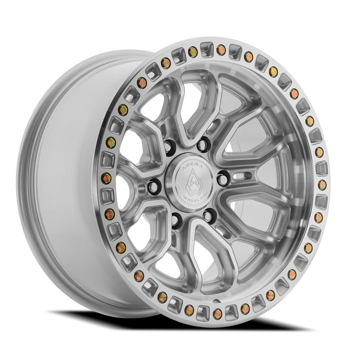 Arena Wheels A120 Terra Gloss Silver Machined
