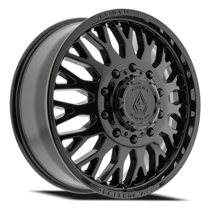 Arena Wheels A121 Monarch Dually Gloss Black Front
