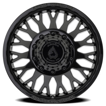 Arena Wheels A121 Monarch Dually Gloss Black Front