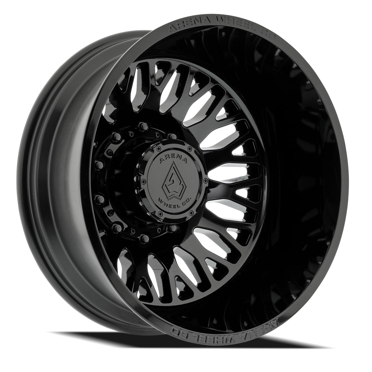 Arena Wheels A121 Monarch Dually Gloss Black Rear Outer