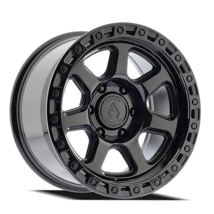Arena Wheels A123 Throttle Gloss Black