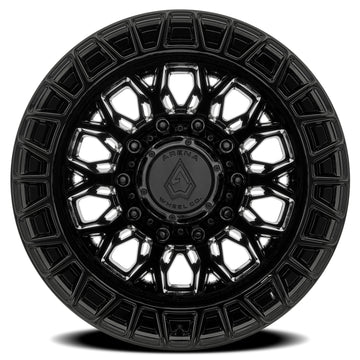 Arena Wheels A127 Innovator Dually Gloss Black Rear Outer