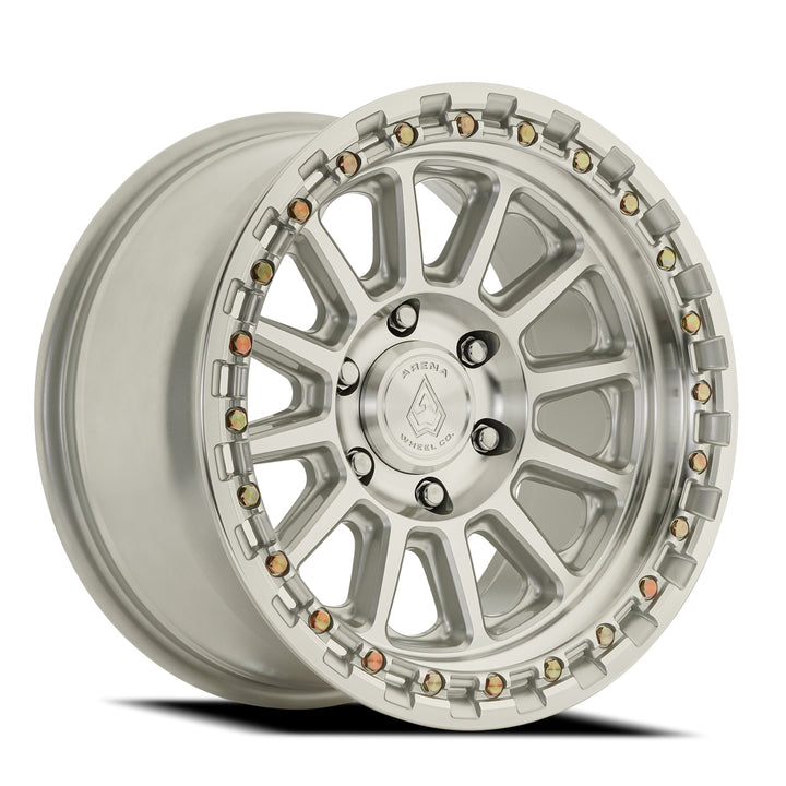 Arena Wheels A128 Enduro Gloss Silver Machined 6 lug