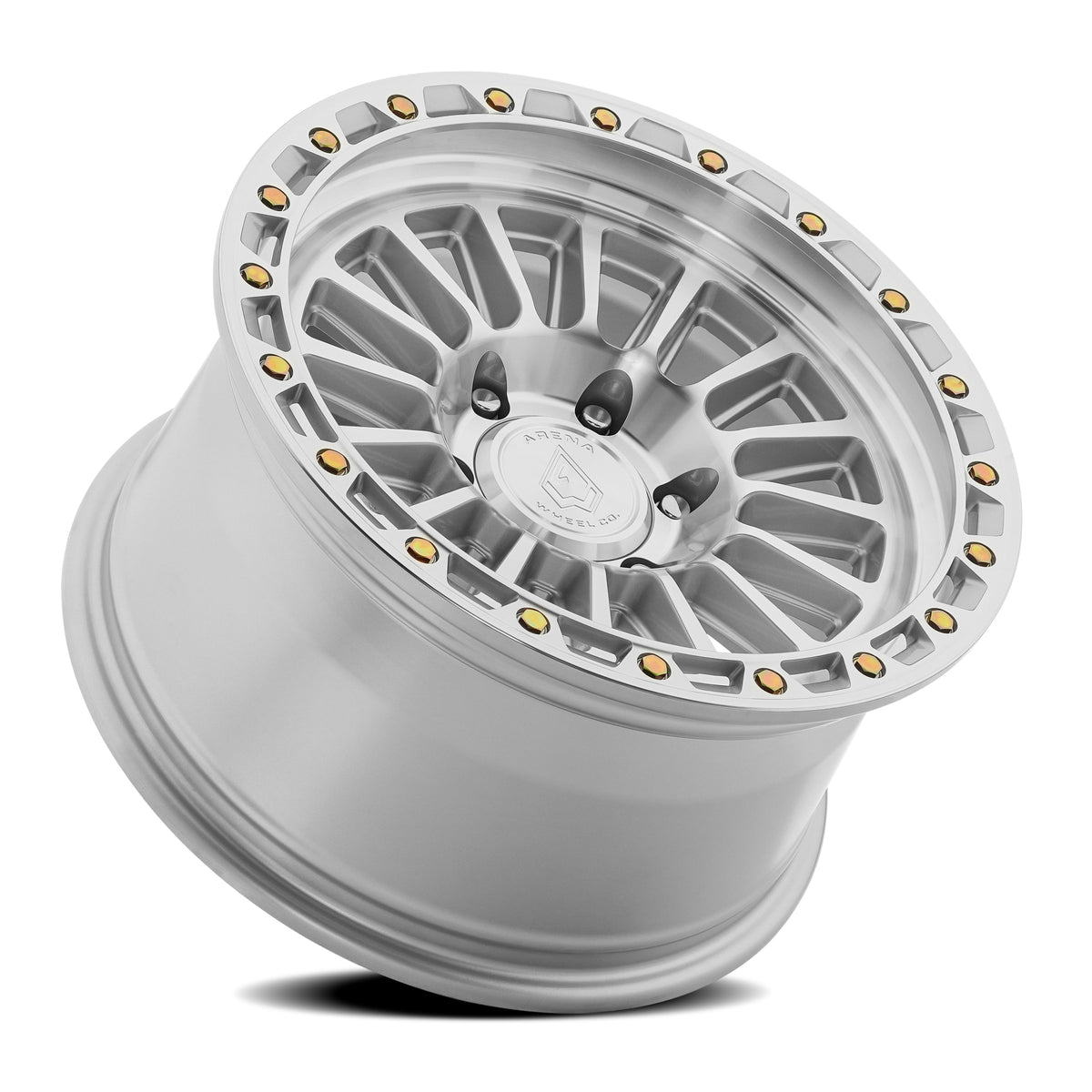 Arena Wheels A130 Podium Gloss Silver Machined 6 lug