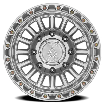 Arena Wheels A130 Podium Gloss Silver Machined 8 lug