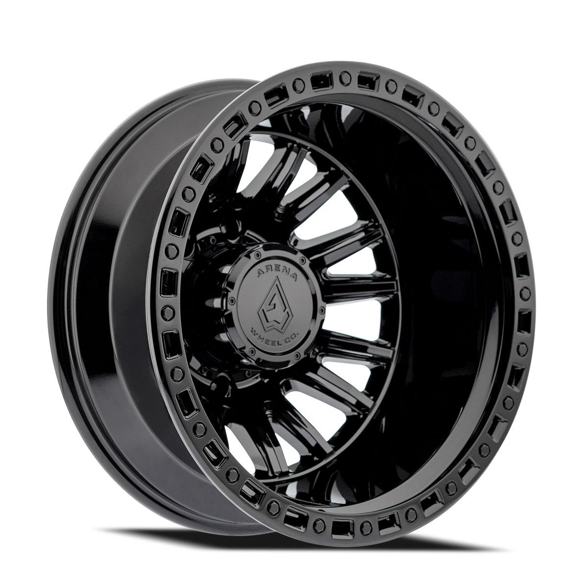 Arena Wheels A132 Blitz Dually Gloss Black Rear Outer