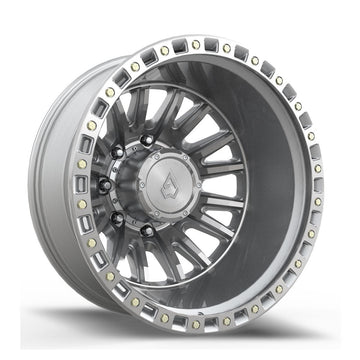 Arena Wheels A132 Blitz Dually Gloss Silver Machined Rear Outer